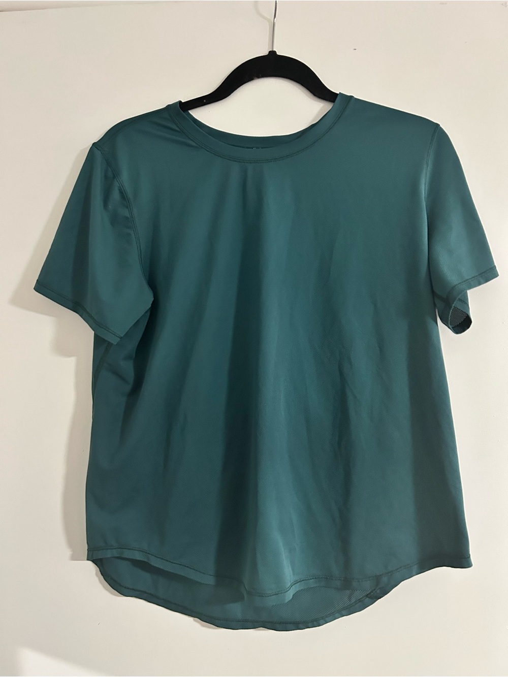 lululemon athletica Teal Short Sleeve Crew Tee